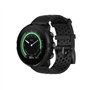 Bracelet pour Suunto 7/9 / 9Baro / D5 / Spartan/Fossil Nate/Q Silicone Noir