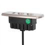 fuik Contrôleur de commutateur, Portable, Pratique, Durable, ABS, 5 Broches, Interrupteur inclinable électrique, Installation Si