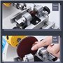 DPDZSW Machine De Meulage De Polissage De Pierres Précieuses, Scie Lapidaire De Bijoux De Bricolage 0-10 000 TR/Min, pour Machin