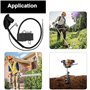 Yurefax 4134 400 1301 Bobine d'allumage, for STIHL, BT120 FS120 FS120R FS200 FS200R FS250 FS300 FS350 FR350 BT120C BT121 Débrous
