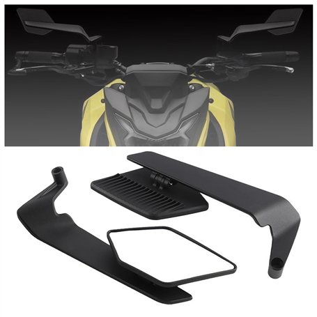 HKSOPC 1 Paire Rétroviseurs de Moto pour BMW S1000XR s 1000 XR s1000 XR s 1000xr