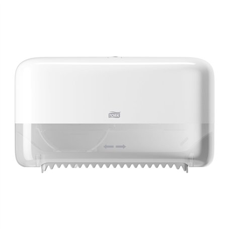 Tork Distributeur murale pour papier toilette rouleau mid-size sans mandrin blanc T7