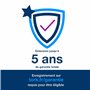 Tork Distributeur murale pour papier toilette rouleau mid-size sans mandrin blanc T7, gamme Elevation, 558040
