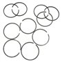Jodriva Lot de 10 Segments de Piston 42 mm x 1,5 mm, for tronçonneuse Husqvarna 42 45 242 246 343 F/FR/FRM/RX 345 F/FR/FRM/RX Se