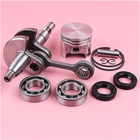 Yurefax Vilebrequin 37 mm Piston 8 mm Goupille