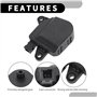Vuzmode Actionneur de commande de porte d'air de mélange de chauffage CVC n° 10362449 Actionneur de porte d'air de voiture, for 