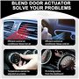Vuzmode Actionneur de commande de porte d'air de mélange de chauffage CVC n° 971242H000 Actionneur de porte d'air de voiture, fo