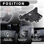 Vuzmode Actionneur de commande de porte d'air de mélange de chauffage CVC n° 971592L000 Actionneur de porte d'air de voiture, fo