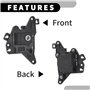 Vuzmode Actionneur de commande de porte d'air de mélange de chauffage CVC n° 971592L000 Actionneur de porte d'air de voiture, fo