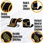 GASP Hardcore Wrist Wraps Bracelet Homme Black FR : Taille Unique (Taille Fabricant : One size)