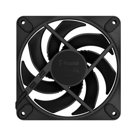 Ventilateur PC - FRACTAL DESIGN - Momentum 12 - FDB - Contrôle PWM - Pales balayées qui réduit le bruit - Noir