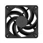 Ventilateur PC - FRACTAL DESIGN - Momentum 12 - FDB - Contrôle PWM - Pales balayées qui réduit le bruit - Noir