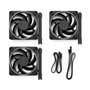 Ventilateur PC - FRACTAL DESIGN - Momentum 12 RGB - 3 packs - FDB - Anneau lumineux ARGB Gen 2 - Contrôle PWM