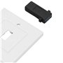 1 Plaque Murale USB 3.0 A, Couvercle de Panneau de Plaque Frontale de Prise de Chargeur Mural USB, pour Bureau à Domicile Hôtel