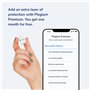 Plegium Bouton d'urgence Intelligent Portable