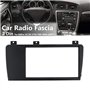 Wivplex Cadre de plaque de panneau de carénage de radio stéréo de voiture 2 Din, for VOLVO, Xc70/V70/S60 2004-2007 Cadre de faça