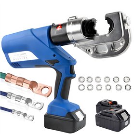 LADECNERHT Pince à Sertir éLectrique ET Hydraulique Rechargeable