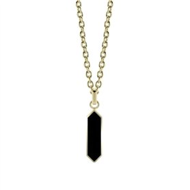 Pendentif Femme LIU JO MLJ591 Doré Noir