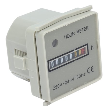 CHICIRIS Compteur Horaire Mécanique 220-240V