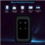 Zunate Point D'accès WiFi Mobile, Routeur WiFi Portable avec Emplacement pour Carte SIM, Batterie 2100 MAh, Appareil WiFi de Poc