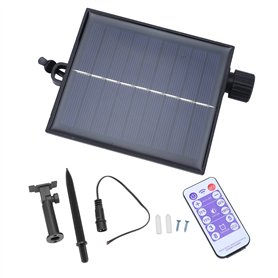 Boîte de contrôle de guirlande solaire