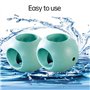 QmjdDymx Boules de séchage universelles, 2 pièces Boules de séchage Boules de Lavage magnétiques Boules de Lavage Anti-calcaire 