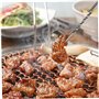BBQ Food Flipper 13, 8 pouces de longueur en acier inoxydable Crochet de viande viande accessoires BBQ faciles à nettoyer les cr