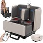 Appareil de massage électrique pour les pieds et repose-pieds