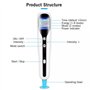 Stylo Anti-acrochordons, Stylo Plasma Portable à Ozone Avec éCran D'Affichage, 8 Vitesses D'éNergie + 2 Modes De Fonctionnement,