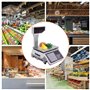 Balance Numérique D'une Capacité de 30 Kg/60 Lb,Balance de Caisse Enregistreuse, Balances D'impression D'étiquettes, Balance de 