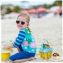 XJKLBYQ Jouets de Plage, kit de Construction château Sable, 14pcs / Ensembles Plage en Plastique avec des moules château Sable P