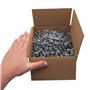 Lot de 300 Vis Auto-foreuses en Acier Zingué 4,8 x 35 mm - Tête Hexagonale Avec Rondelles EPDM - Pour Toiture et Tôle