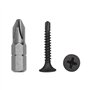 Lot de 100 vis en acier au carbone pour cloison sèche - 3