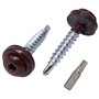 Lot de 30 vis Torx en métal pour toiture - 4