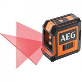 AEG Mesure laser CLR215-B. portée 15 m. laser rouge. 2 lignes. avec 1 adaptateur 109,99 €