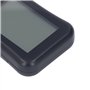 Kadimendium Altimètre Numérique Écran LCD Multifonctionnel Rétroéclairé Boussole Portable Altimètre Baromètre Thermomètre Capteu