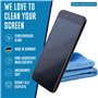 Blum Recharge de nettoyant pour écran, 1000 ml et chiffon en microfibre de 30 x 30 cm Nettoyage absolument sans traces de tous l