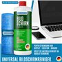 Blum Recharge de nettoyant pour écran, 1000 ml et chiffon en microfibre de 30 x 30 cm Nettoyage absolument sans traces de tous l