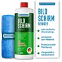 Blum Recharge de nettoyant pour écran, 1000 ml et chiffon en microfibre de 30 x 30 cm Nettoyage absolument sans traces de tous l