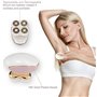 Épilateur corporel - Rasoir électrique féminin avec jambes d'épilateur indolore rechargeables USB, bras, aisselles, visage et co
