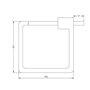WindowParts WP Original Flexi Meter Jauge de mesure pour fenêtre en verre et métal – Double vitrage UPVC
