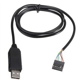TECNOULAB 1 unité Module Adaptateur USB vers Série FTDI FT232RL 6 Broches Câble USB vers TTL RS232