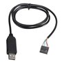 TECNOULAB 1 unité Module Adaptateur USB vers Série FTDI FT232RL 6 Broches Câble USB vers TTL RS232