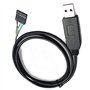 TECNOULAB 1 unité Module Adaptateur USB vers Série FTDI FT232RL 6 Broches Câble USB vers TTL RS232