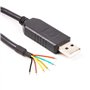 TECNOULAB 1 unité Module Adaptateur USB vers Série FTDI FT232RL 6 Broches Câble USB vers TTL RS232