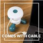 Aptonia Masseur manuel électronique avec vibration pour zones localisées avec câble USB