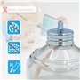Behler Instruments - Alcohol Brûleur Lampe en verre avec système de sécurité anti-déversement. Comprend une mèche, volume 120 ml