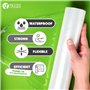 V1 Trade Film Etirable Demenagement - Film Palette Transparent 40cm x 170m - Plastique Protection pour Colis et Meubles