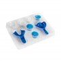Kit d'Empreinte Dentaire à Domicile | comprend Porte-Empreintes Supérieur + Inférieur + Mastic de moulage | Facile et Rapide | p