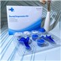 Kit d'Empreinte Dentaire à Domicile | comprend Porte-Empreintes Supérieur + Inférieur + Mastic de moulage | Facile et Rapide | p